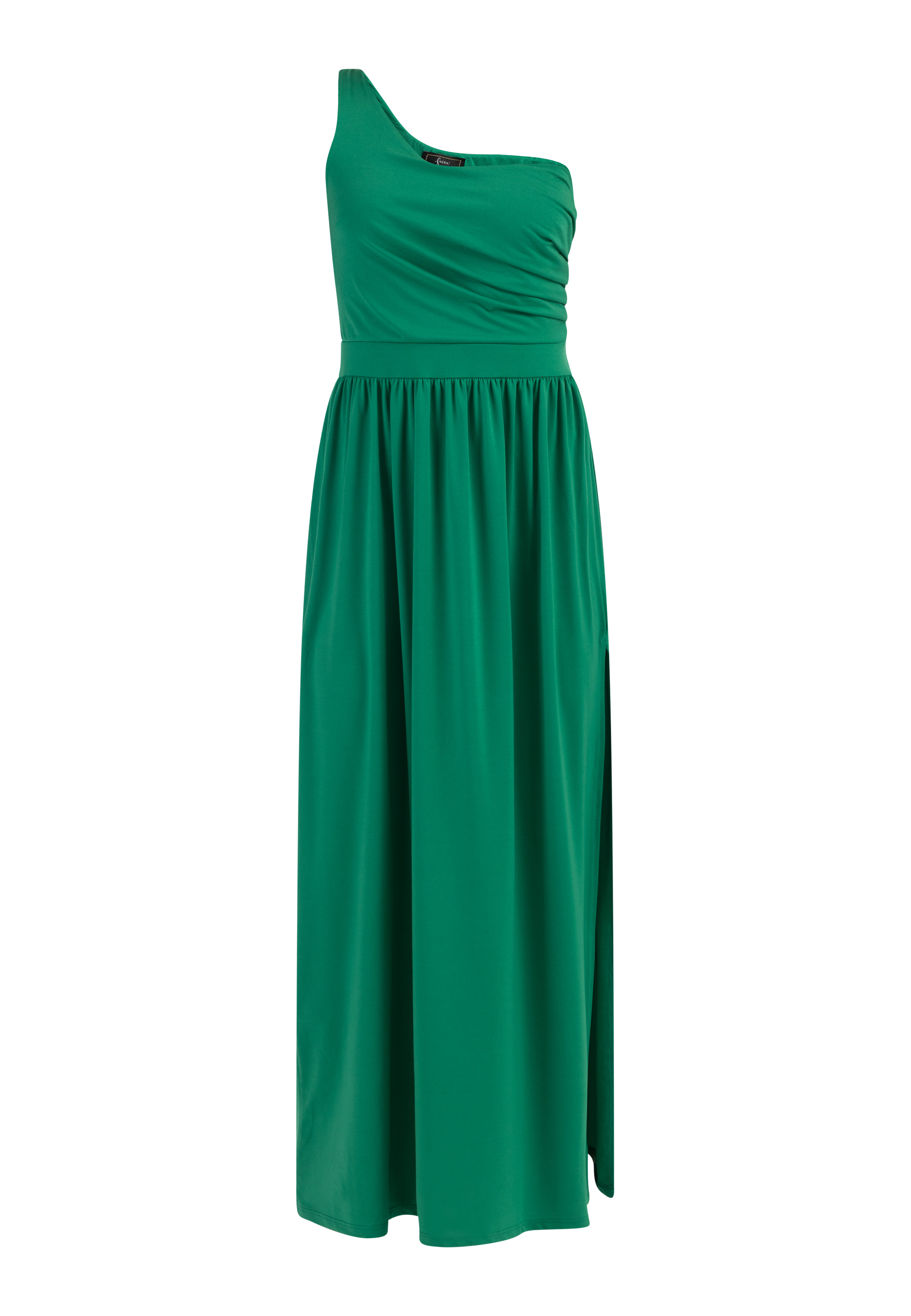 Платье faina One Shoulder Maxi, цвет Waldgrün
