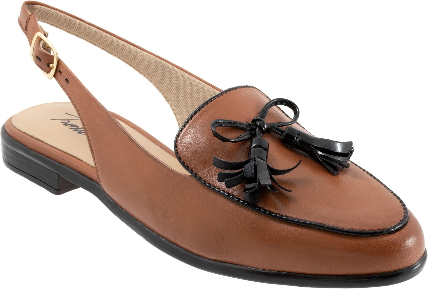 

Лоферы Lillie Trotters, цвет Cognac/Black