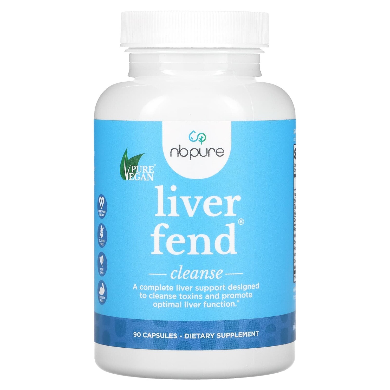 

Liver Fend, очищение, 90 капсул, NB Pure