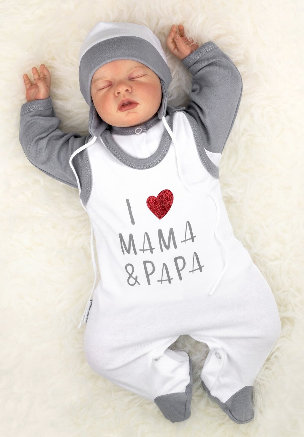 

Комбинезон Baby Sweets, цвет white grey