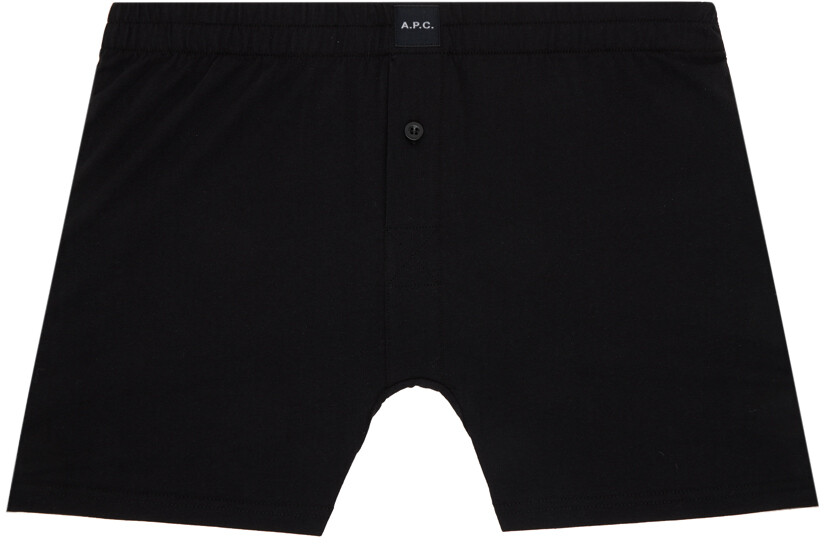 

Черные боксеры Cabourg A.P.C., цвет Black