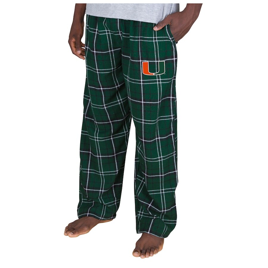 

Пижамный комплект Concepts Sport Miami Hurricanes, зеленый