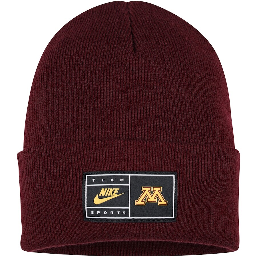 

Шапка Nike Minnesota Golden Gophers, бордовый