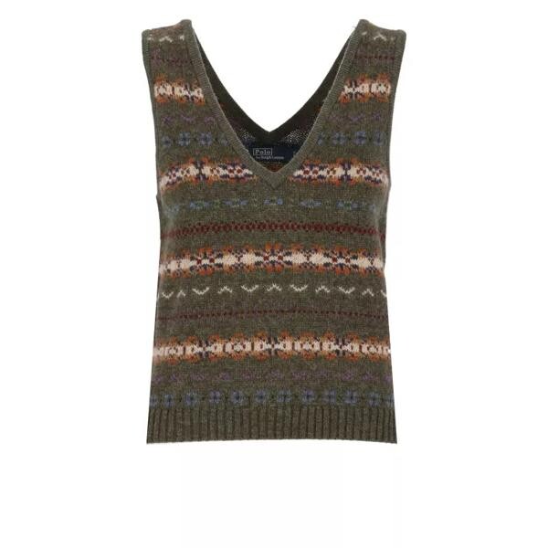 

Футболка wool top Polo Ralph Lauren, зеленый