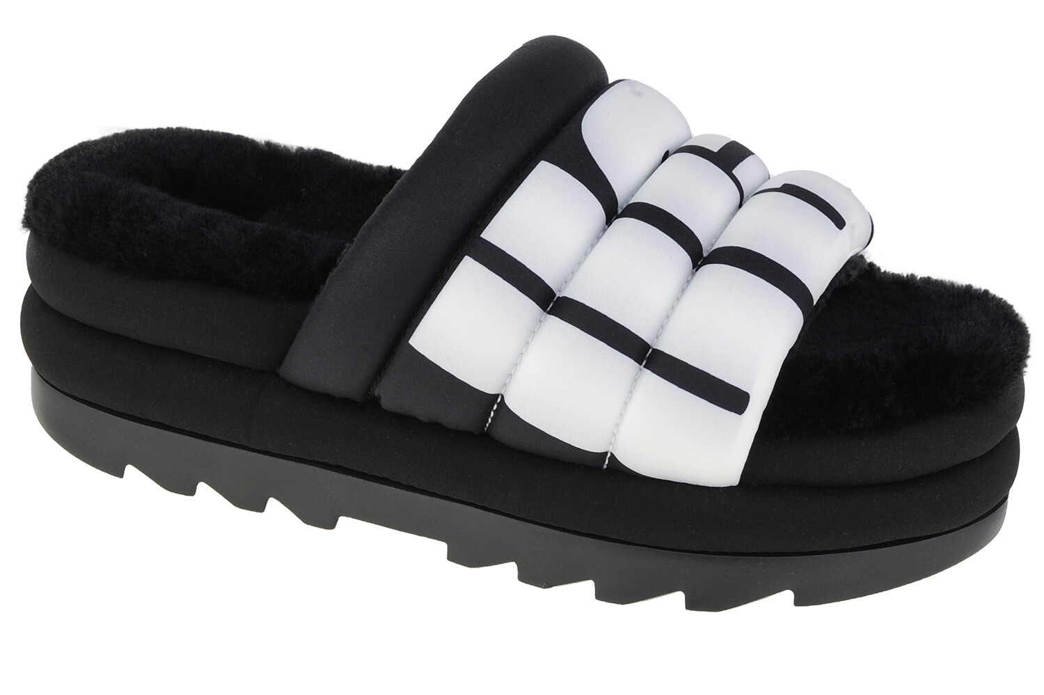 

Тапочки UGG UGG Maxi Slide Logo, черный