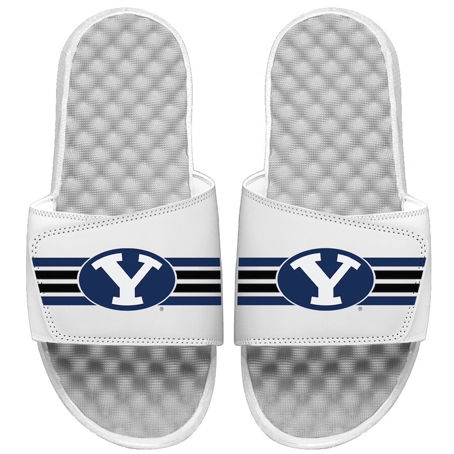 

Шлепанцы ISlide Byu Cougars, белый