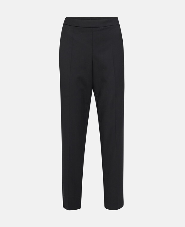 

Шерстяные брюки Emporio Armani, черный