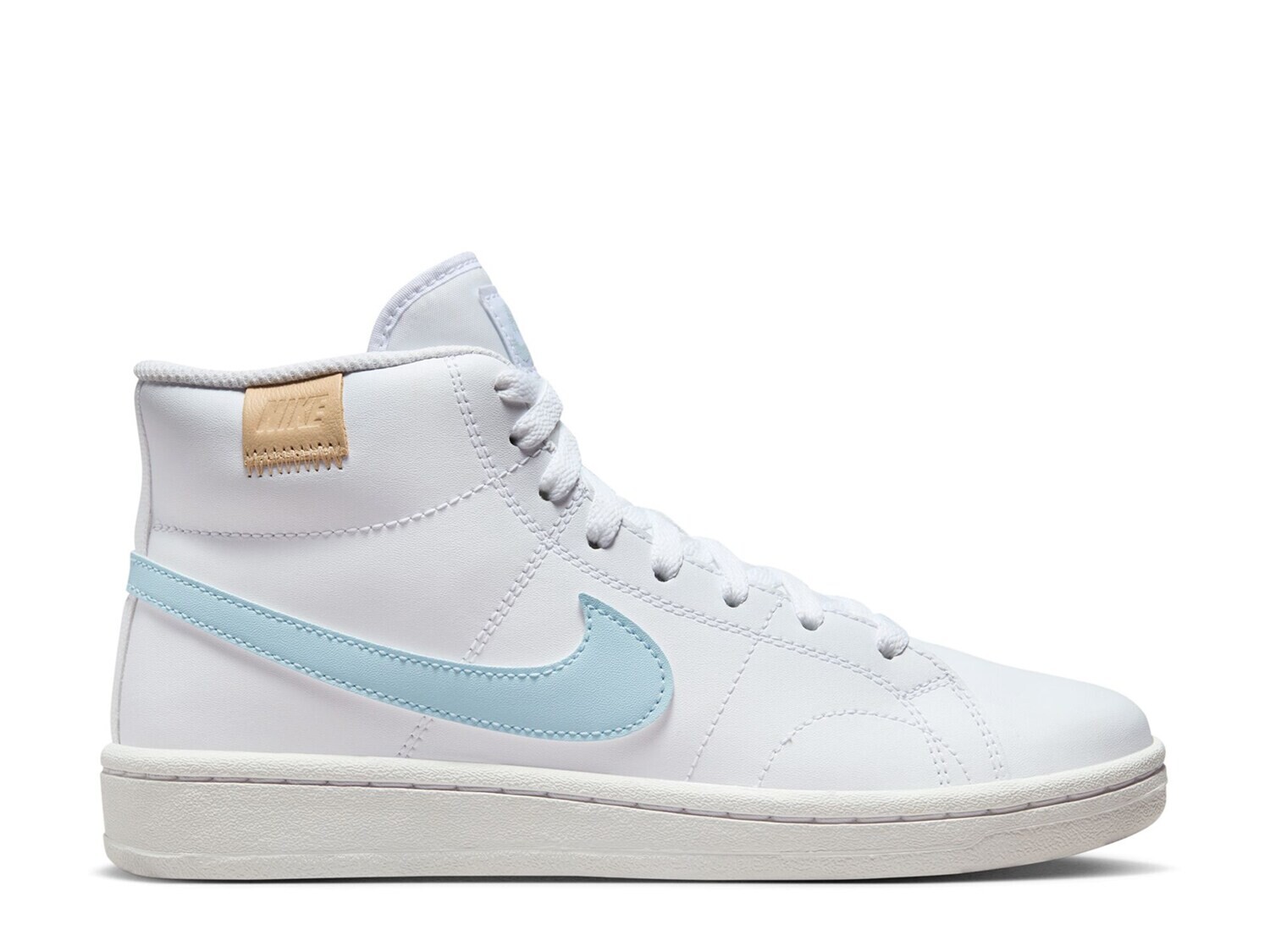 

Кроссовки Nike Court Royale 2 кожанные, белый/синий, Синий;белый
