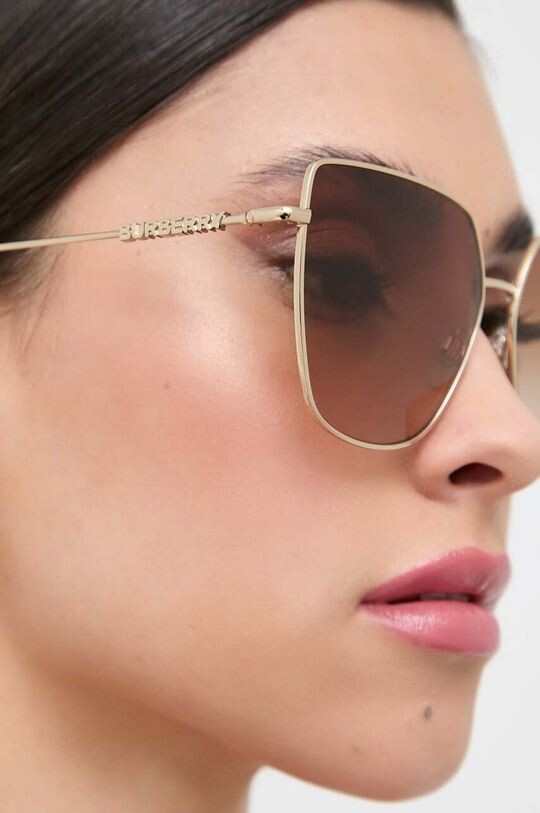 

Солнцезащитные очки Burberry, бежевый