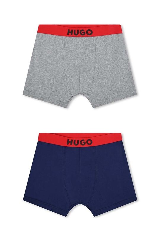 

Детские боксеры, 2 шт. Hugo, серый
