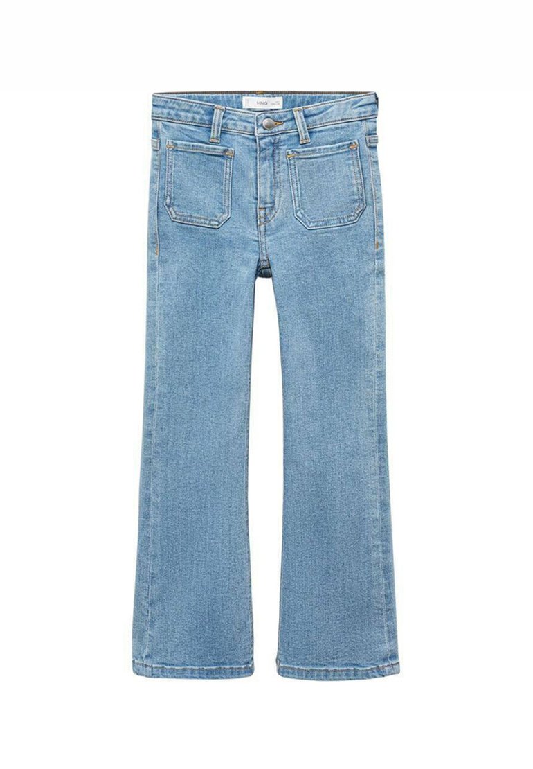 Расклешенные джинсы Mango, Middenblauw