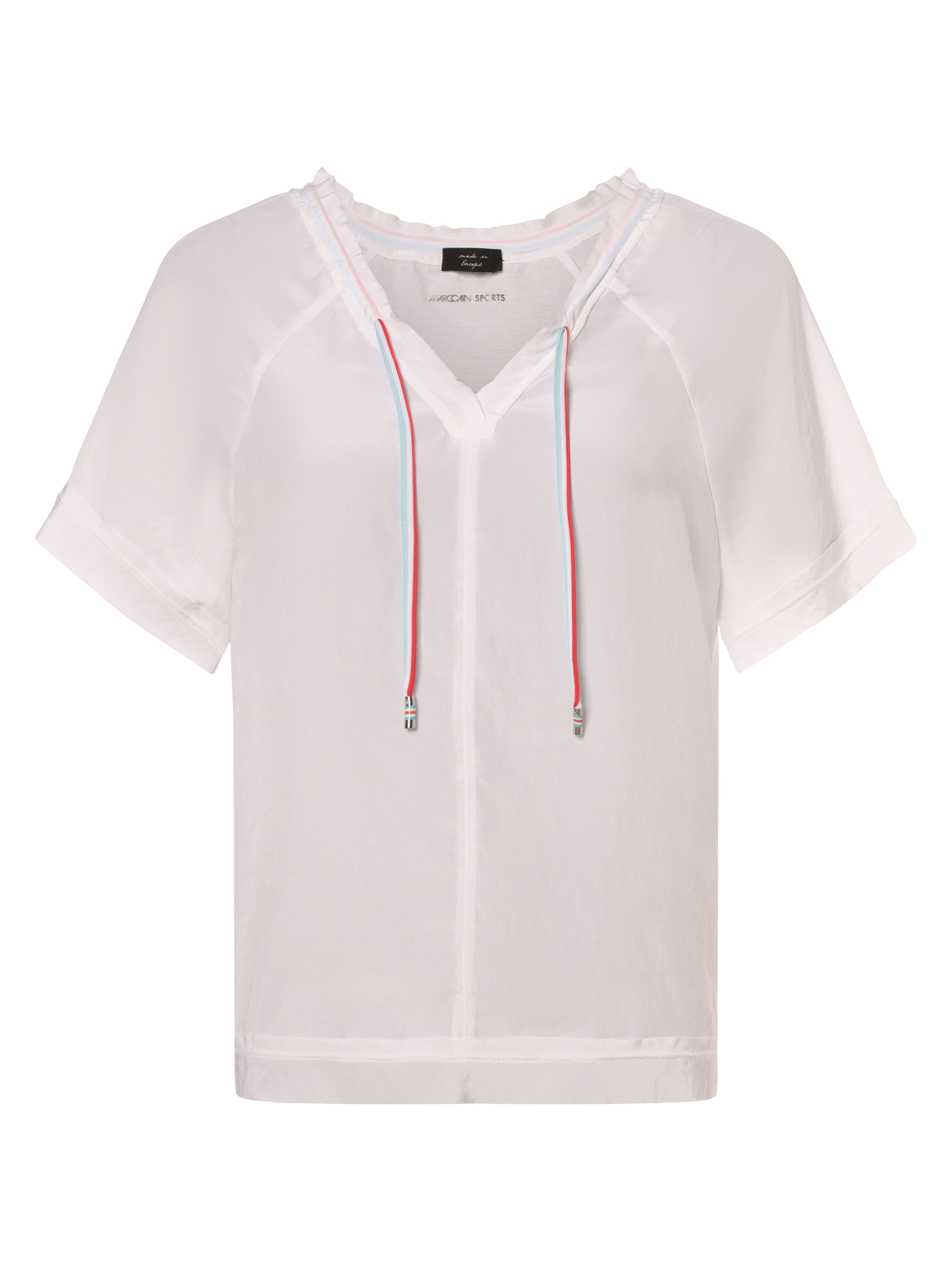 Блуза MARC CAIN SPORTS nshirt, белый рубашка marc cain feinripp shirt