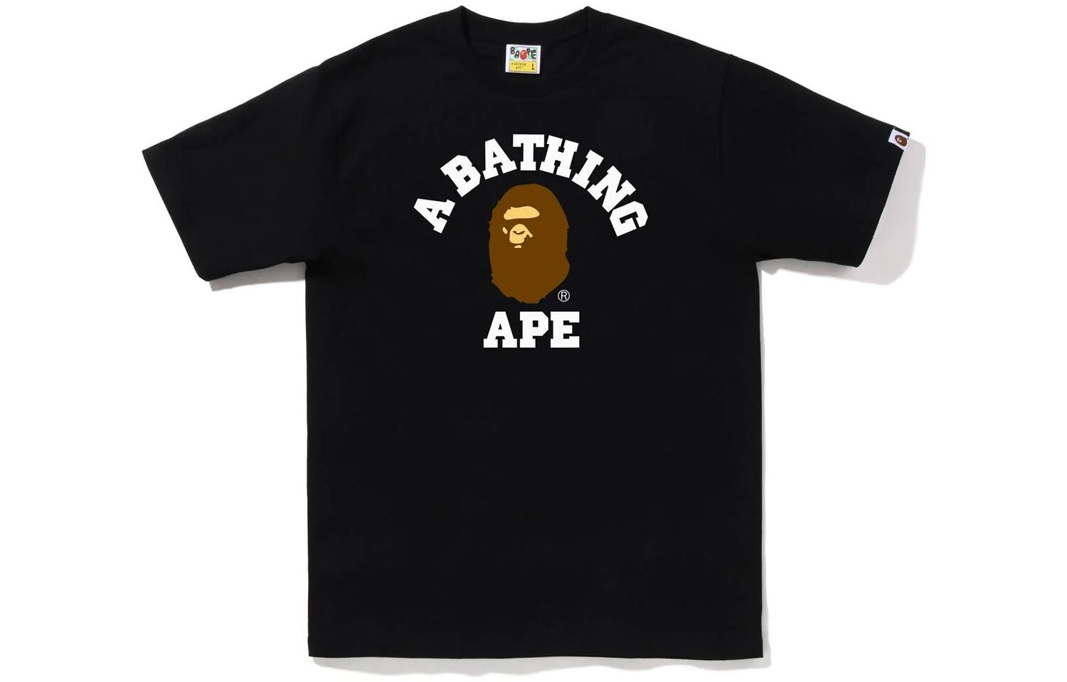 

Футболка BAPE College, цвет морской волны A Bathing Ape, белый