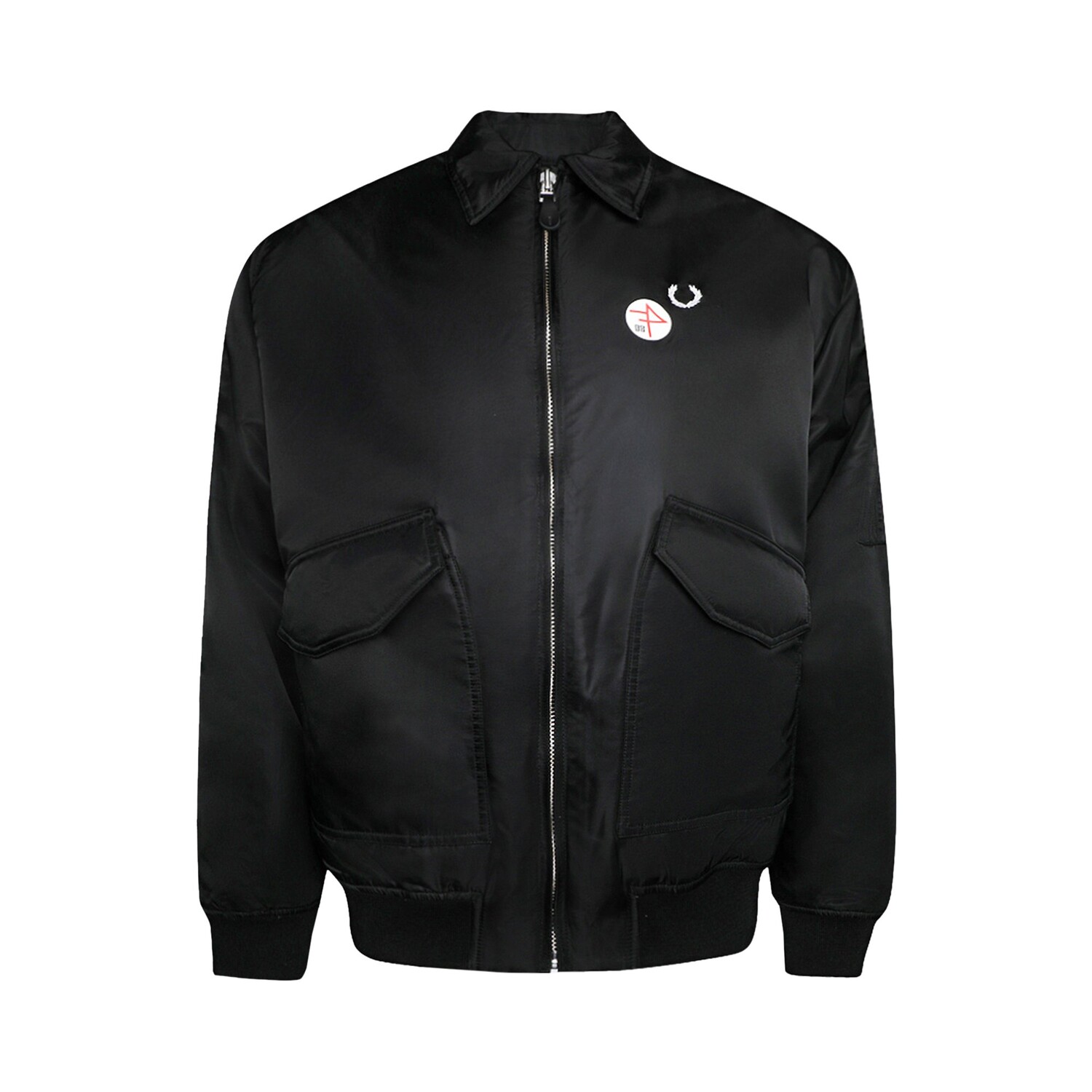

Летная куртка с принтом Fred Perry x Raf Simons, цвет Черный