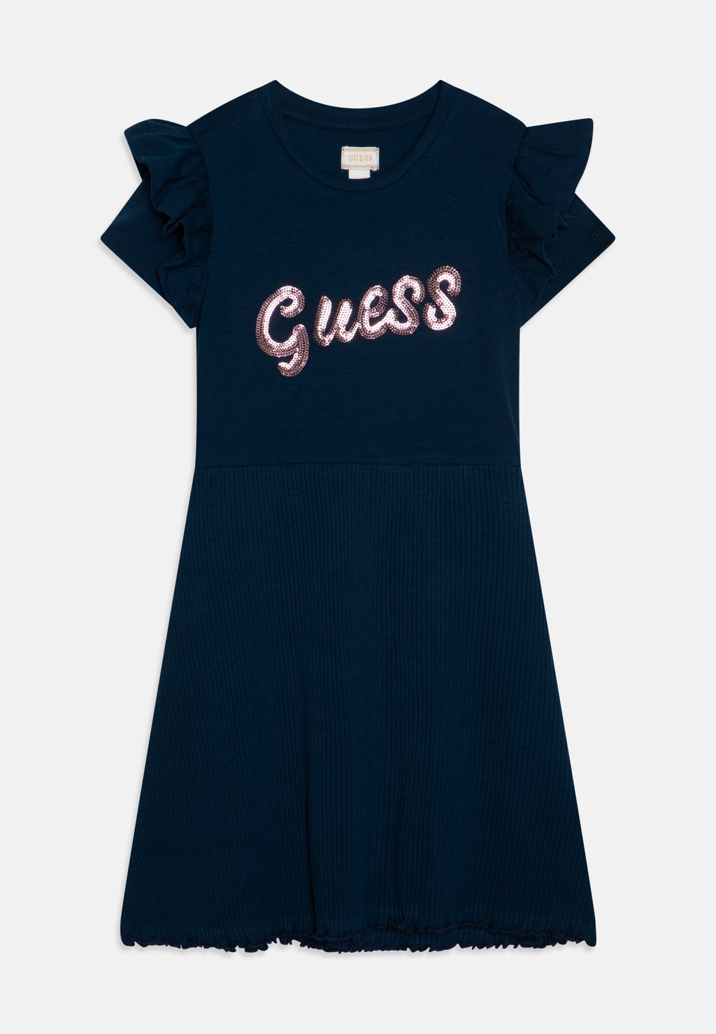 цена Платье из джерси TODDLER DRESS Guess, цвет secret blue