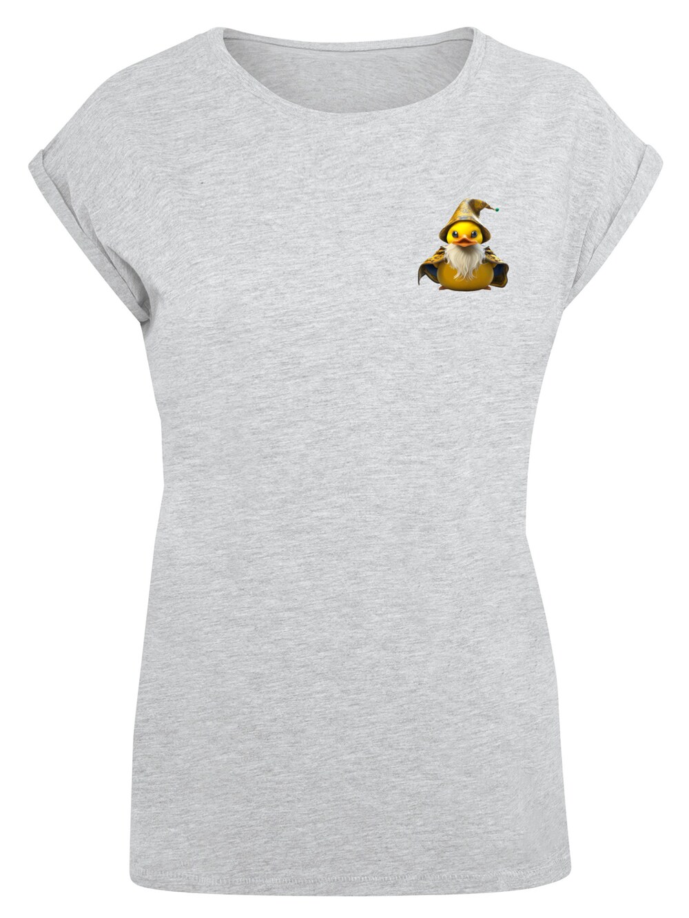 Рубашка F4Nt4Stic Rubber Duck Wizard, серый