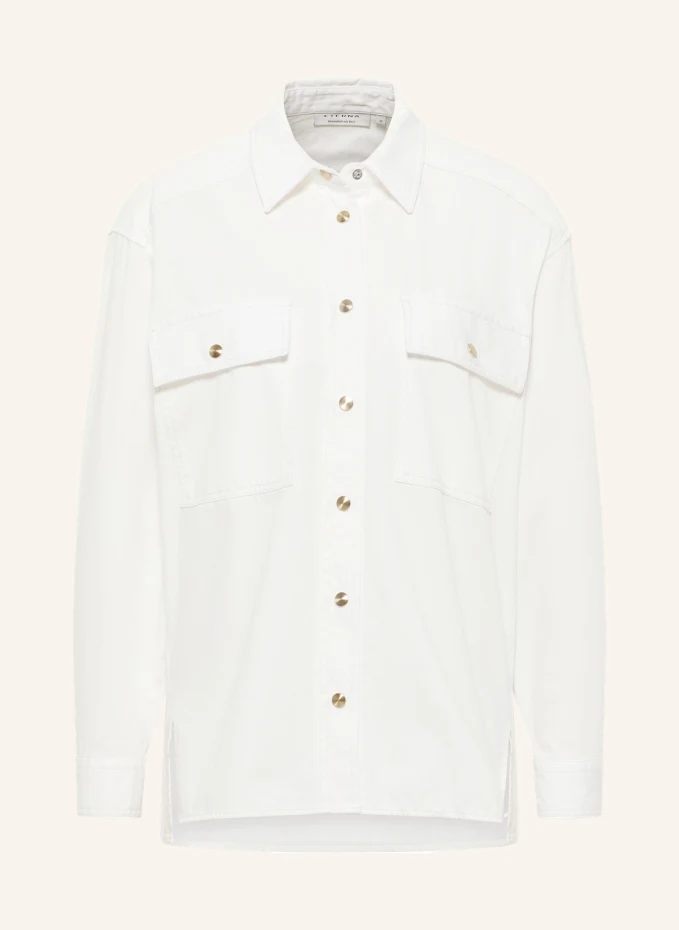 

Блузка oversize fit Eterna, белый