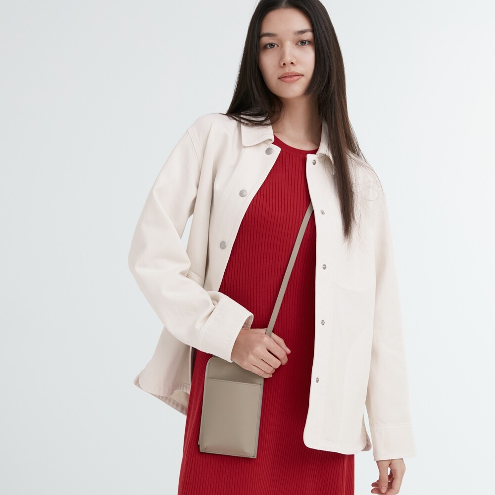 

Куртка Uniqlo джинсовая длинная в стиле ретро, белый