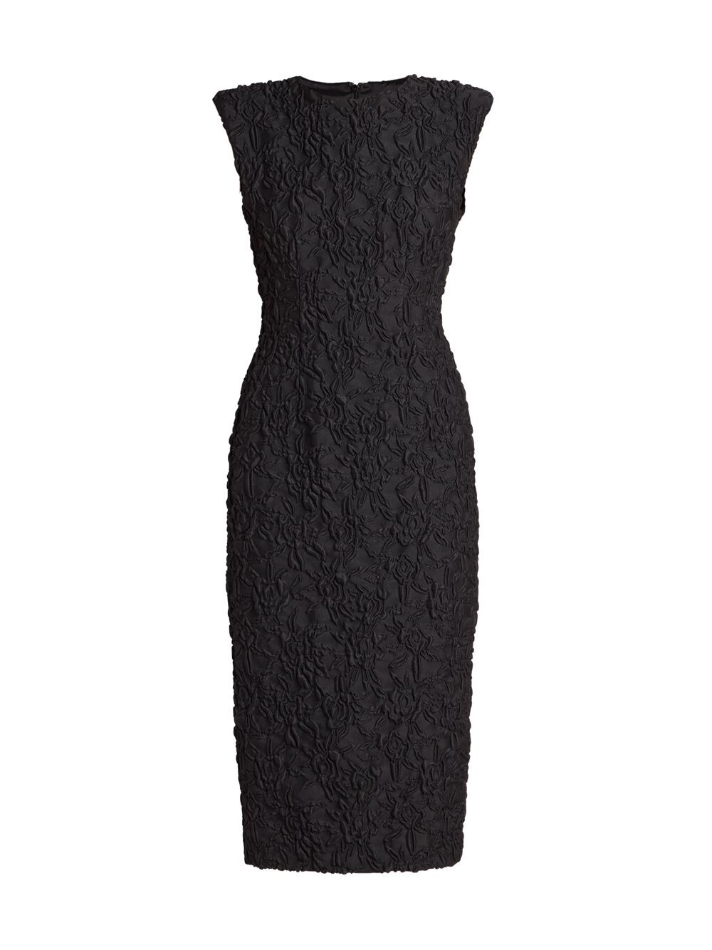 

Платье миди с короткими рукавами Dalilan Dries Van Noten, черный