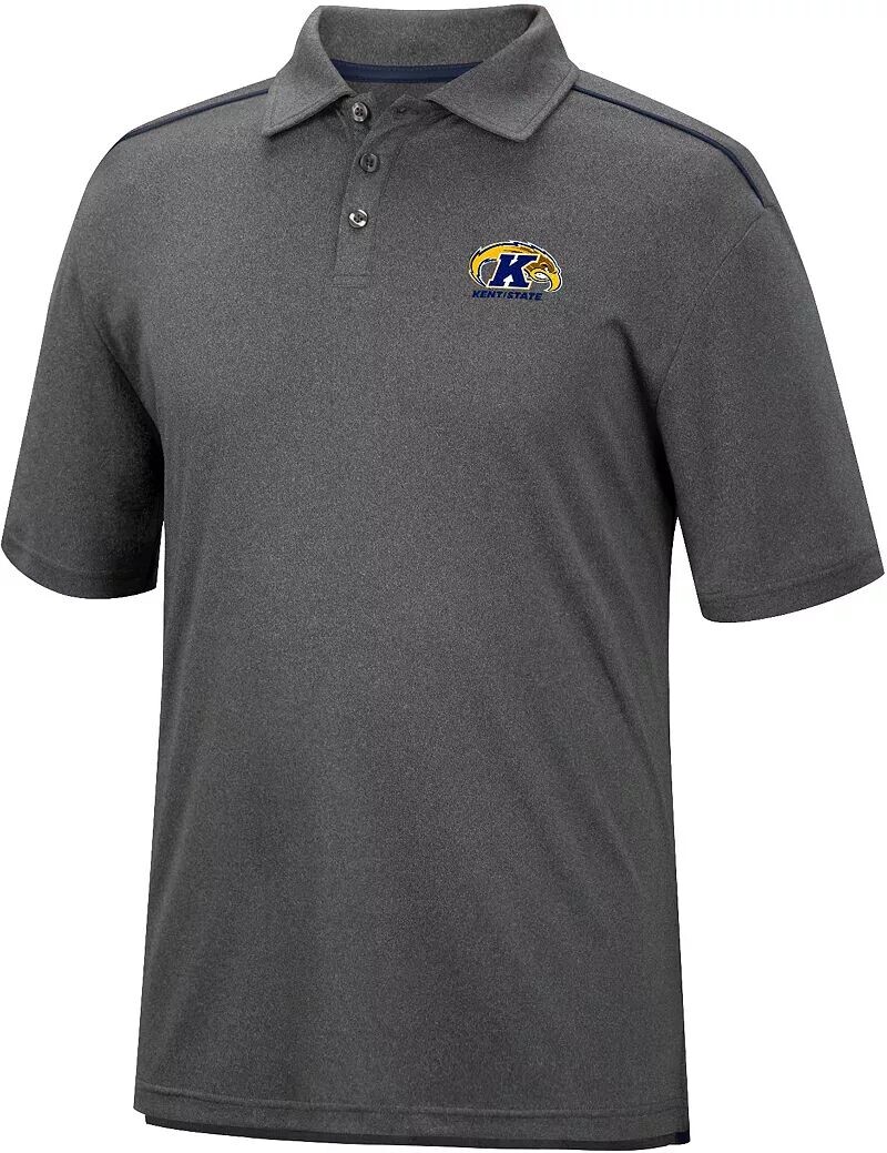 

Colosseum Мужская футболка-поло Kent State Golden Flashes Heather Charcoal