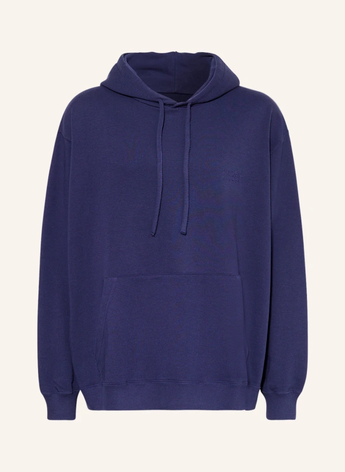 

Толстовка с капюшоном Mm6 Maison Margiela, синий