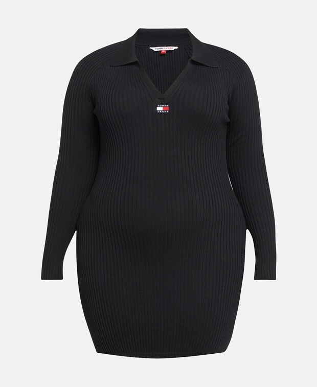 

Вязанное платье Tommy Hilfiger Curve, черный