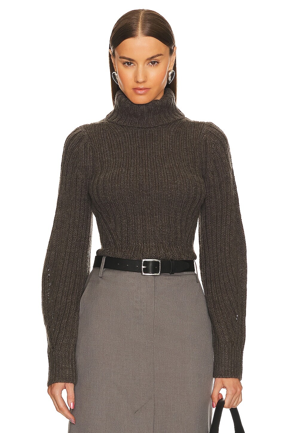 

Свитер L'Academie Janine Turtleneck, цвет Espresso Brown