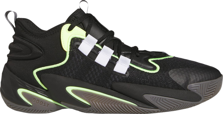 

Кроссовки BYW Select Boost 'Black Lime', черный