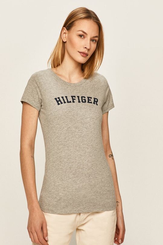 

Топ Tommy Hilfiger, серый