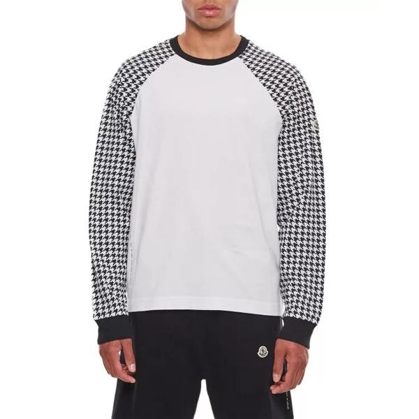 

Футболка printed long sleeve t-shirt moncler x frgmt Moncler, белый