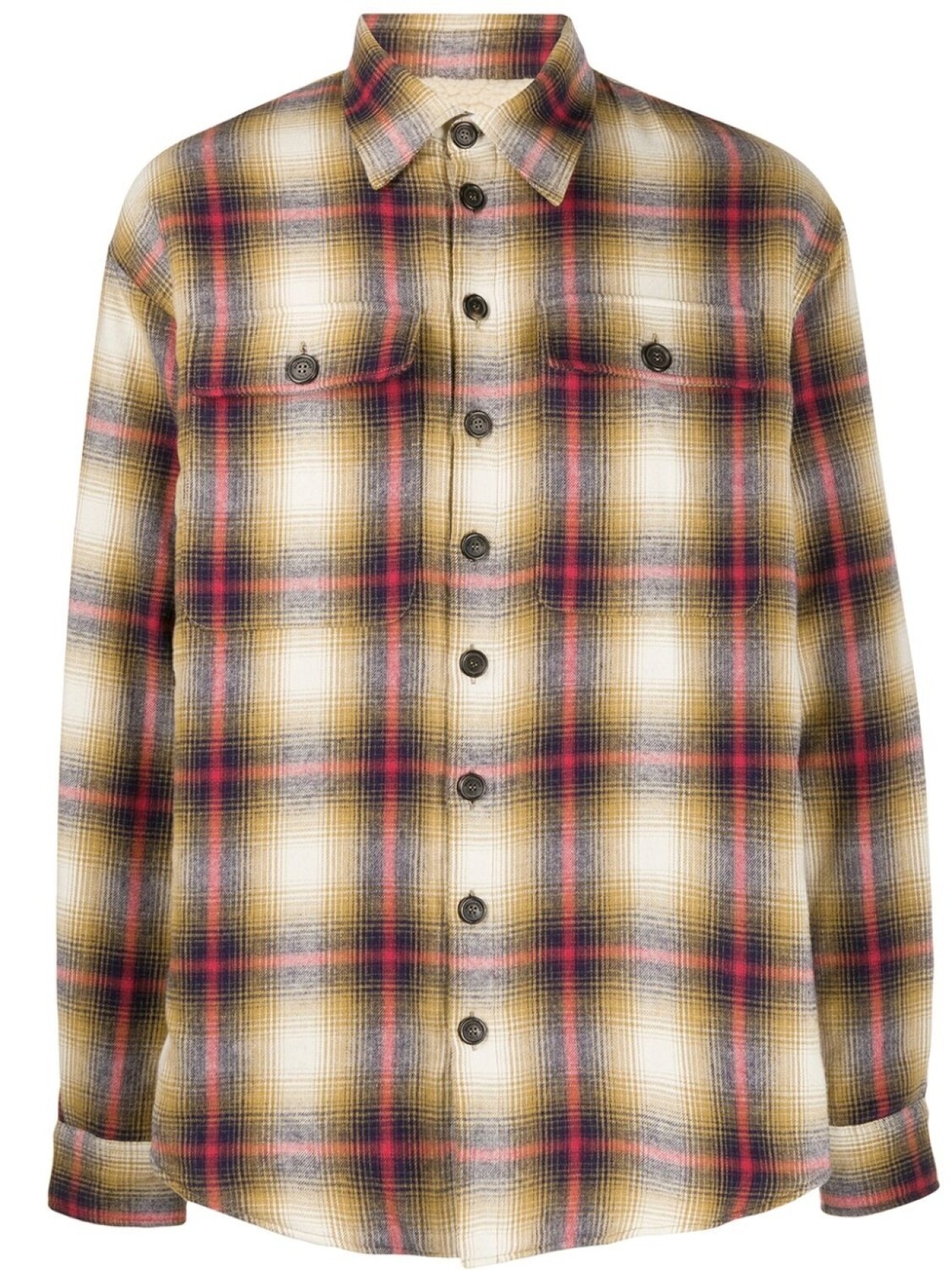 

Dsquared2 рубашка в клетку, нейтральный цвет