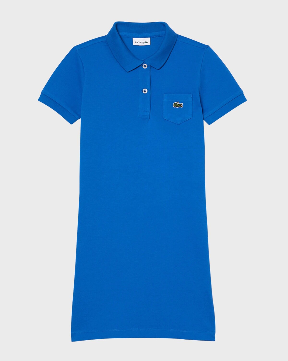 

Платье-поло из крокодилового пике для девочек, размер 2–8 Lacoste, цвет Dark Blue