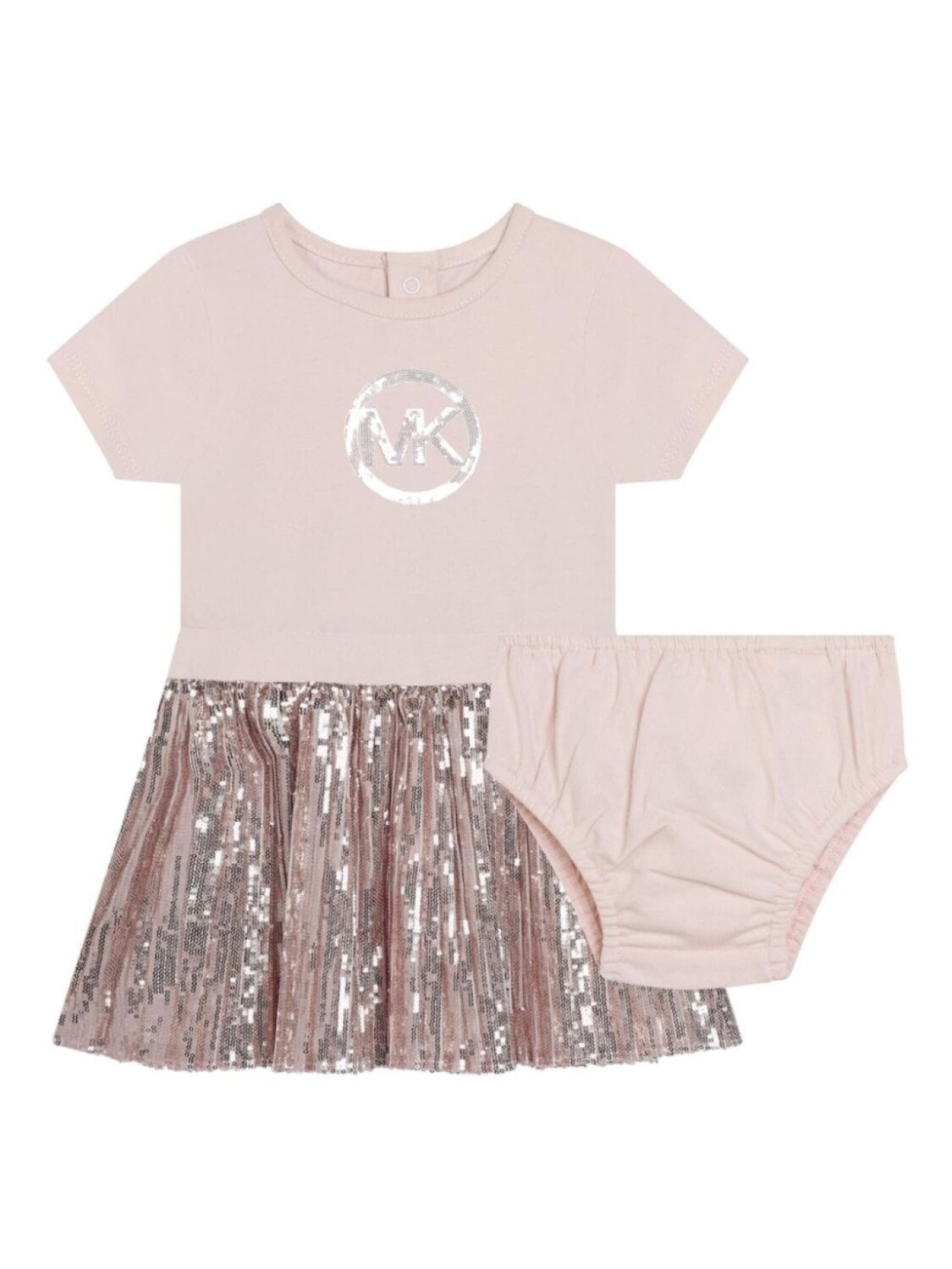 

Michael Kors Kids платье с пайетками, розовый