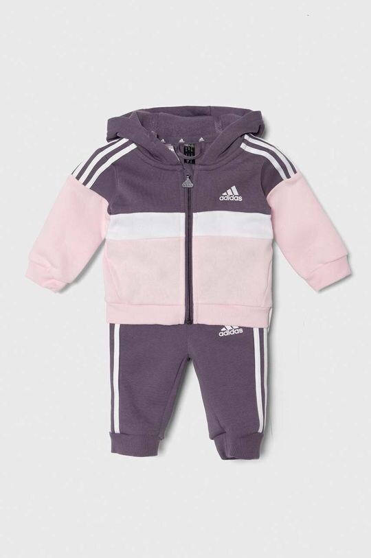

adidas Детский спортивный костюм, фиолетовый