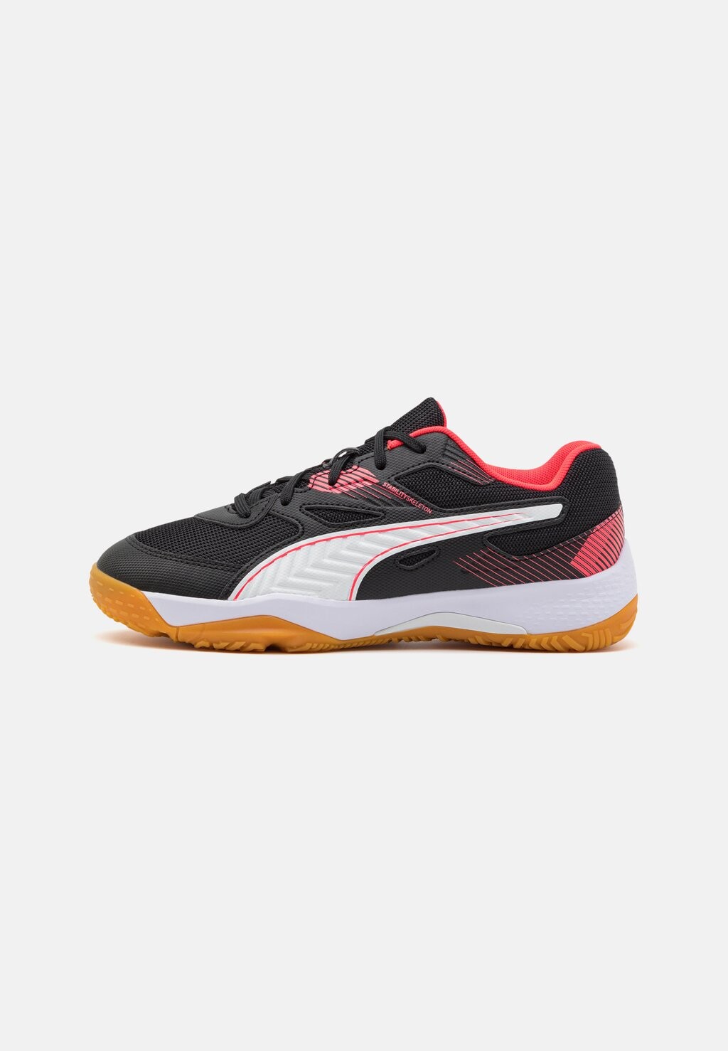 

Обувь для гандбола SOLARFLASH JR II UNISEX Puma, цвет black/fire orchid/white