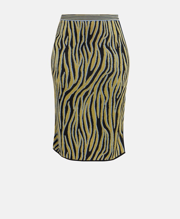 

Юбка миди Diane von Furstenberg, хаки