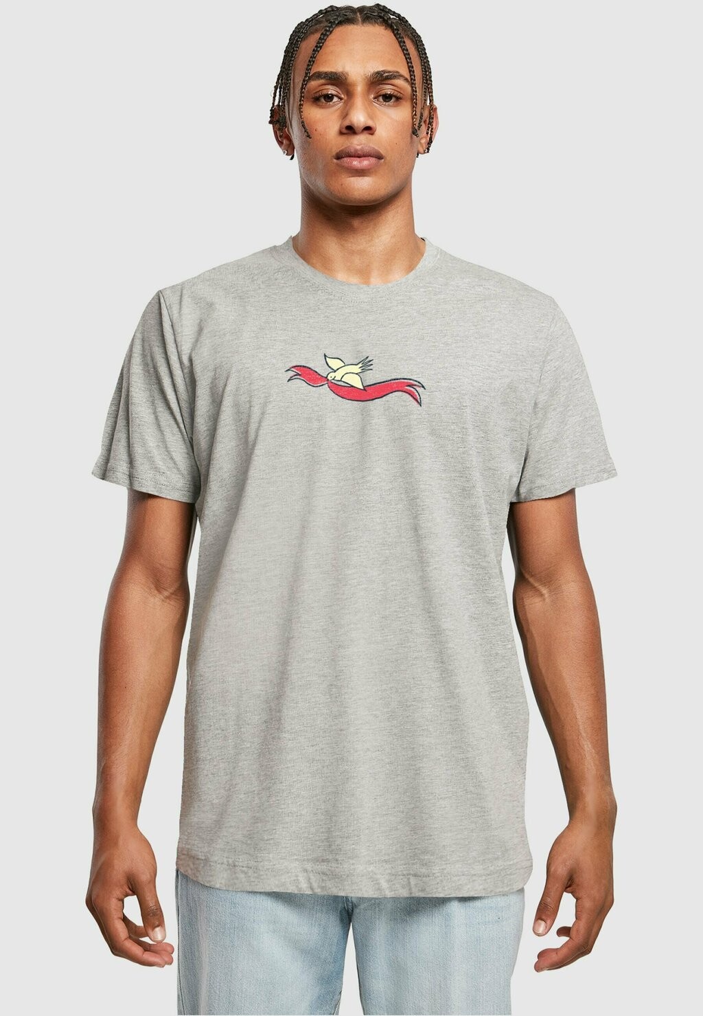 

Футболка с принтом FRIDA KAHLO VIVA LA VIDA 2 ROUND NECK Merchcode, цвет heather grey