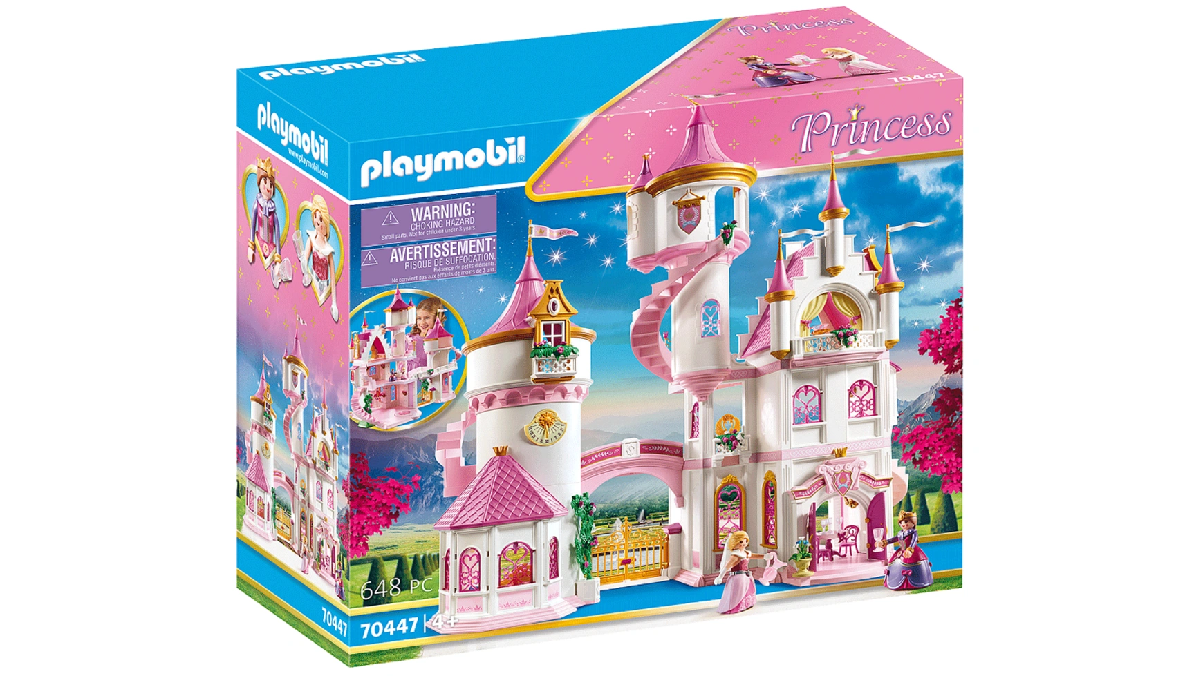 Принцесса большой замок принцессы Playmobil онежина мира десерт для принцессы