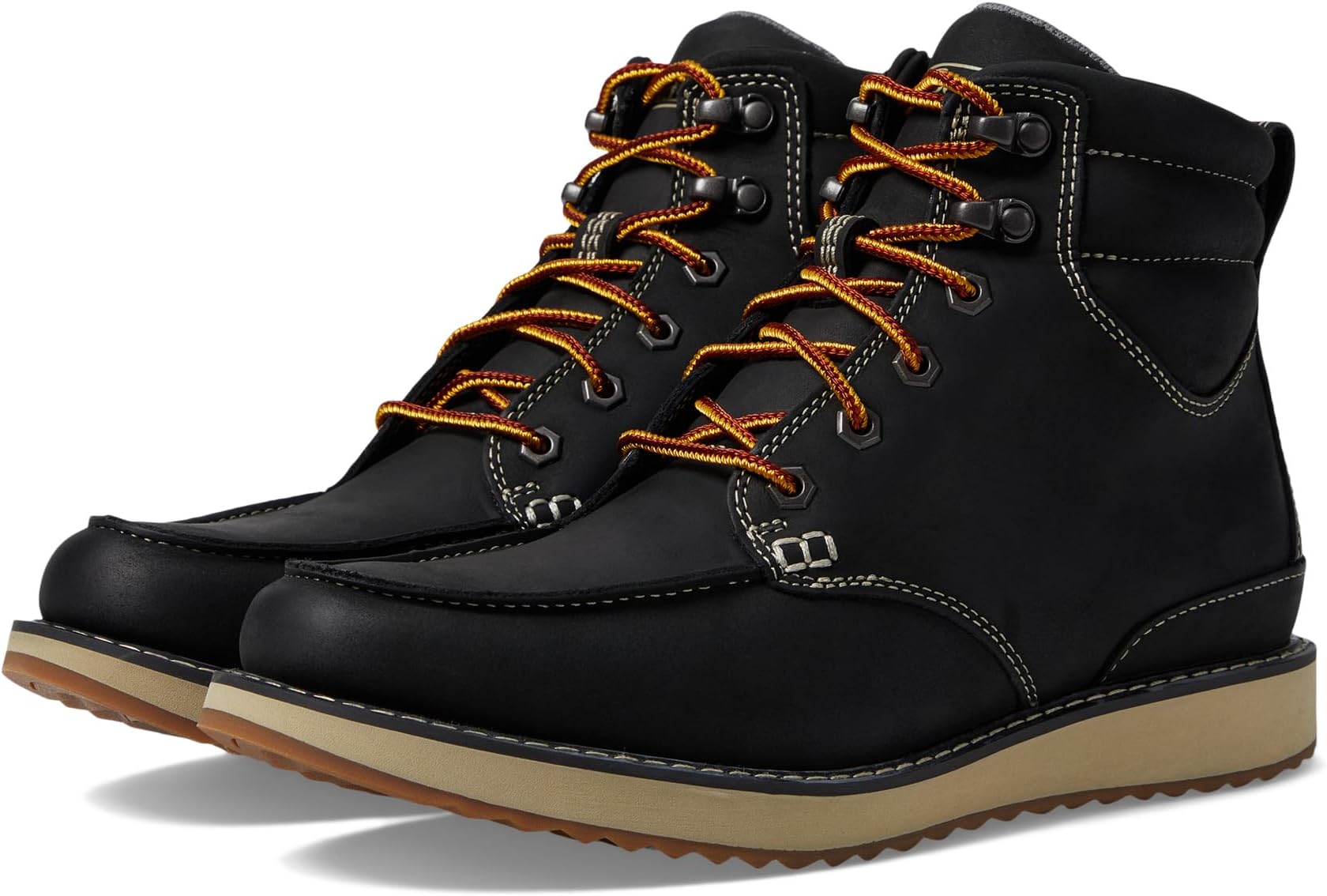 Ботинки на шнуровке Stonington Boots Moc Toe L.L.Bean, черный