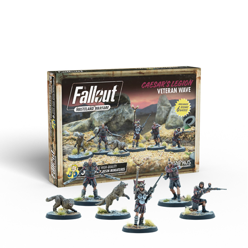 Фигурки Fallout: Wasteland Warfare – Caesar’S Legion: Veteran Wave Modiphius фигурки fallout wasteland warfare – raiders core set modiphius