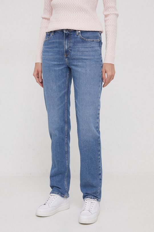Джинсы Tommy Hilfiger, синий классические белые прямые джинсы из эластичного денима joe browns белый