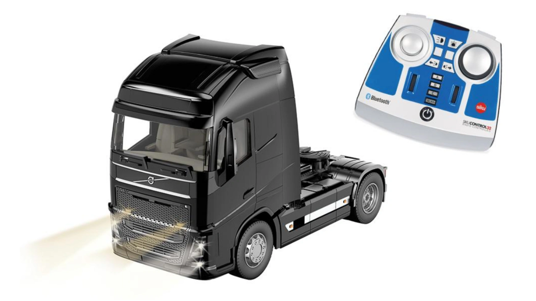 Control volvo fh16 4x2 с управлением через приложение bluetooth и модулем дистанционного управления Siku модель грузовик volvo fh16 performance