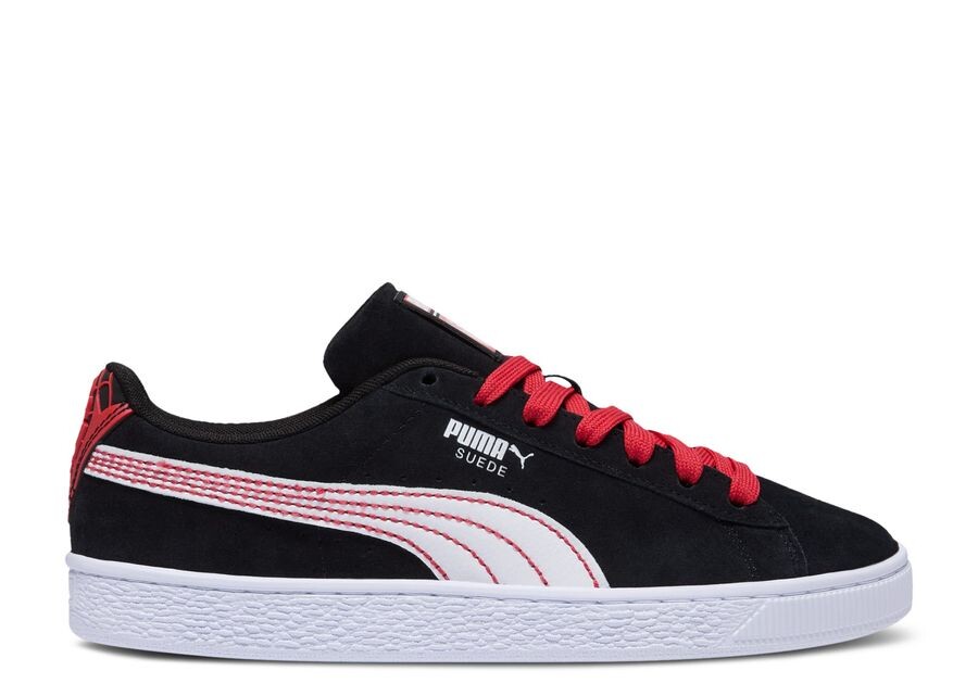 

Кроссовки Puma Marvel X Suede, цвет Miles Morales