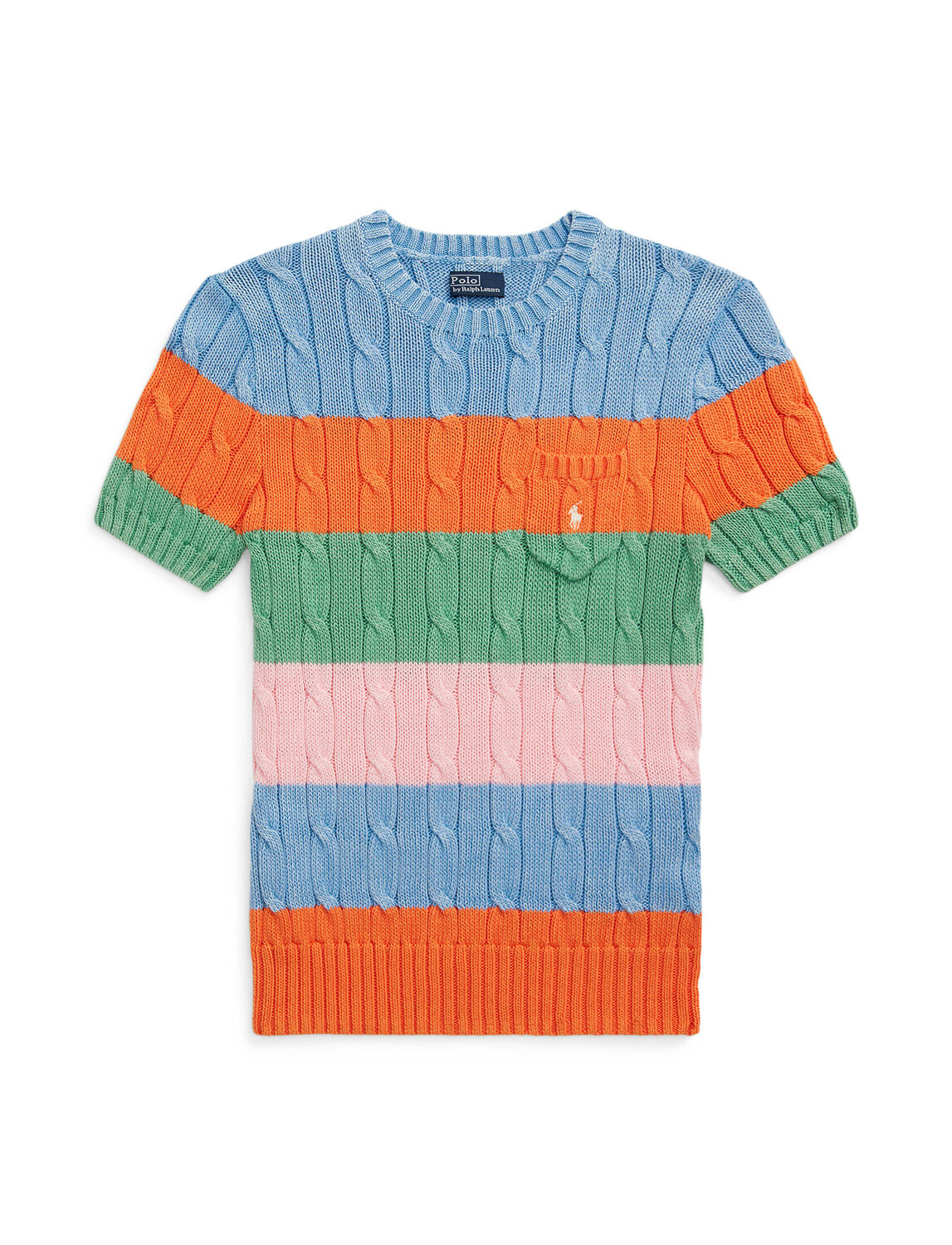 

Свитер с короткими рукавами Polo Ralph Lauren, мультиколор