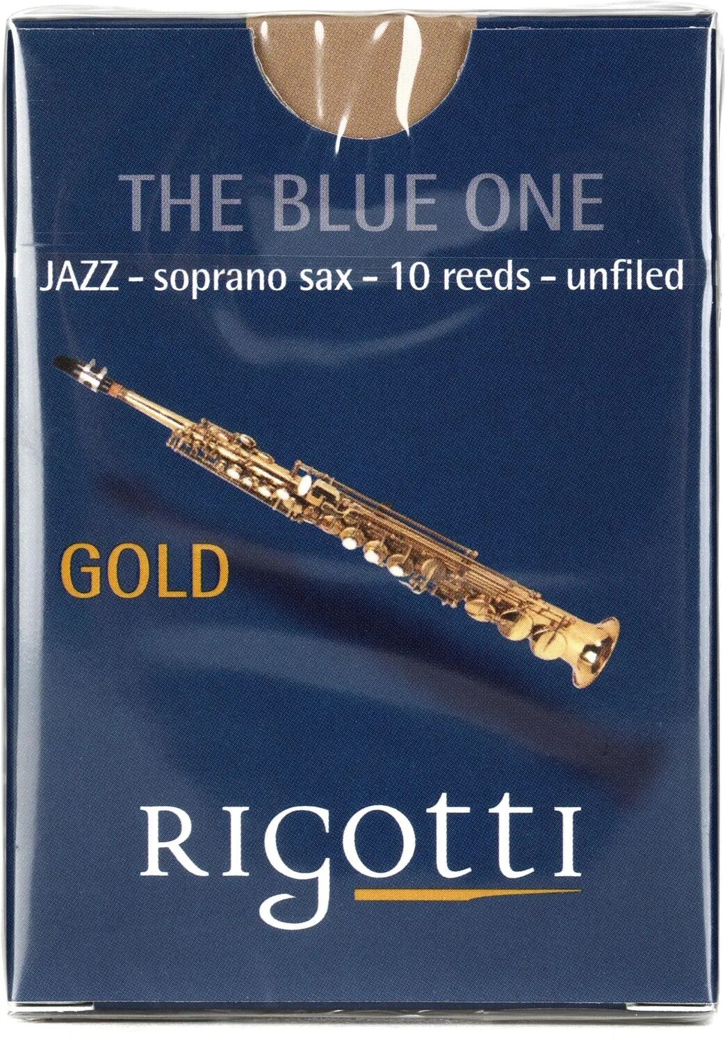 

Трости для саксофона Rigotti RG.JSS Gold Jazz Soprano — 4 средних (10 шт. в упаковке)