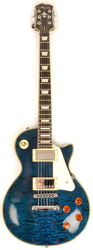

Электрогитара Agile AL-3100MCC Multi-Radius Tribal Blue Quilt Electric Guitar