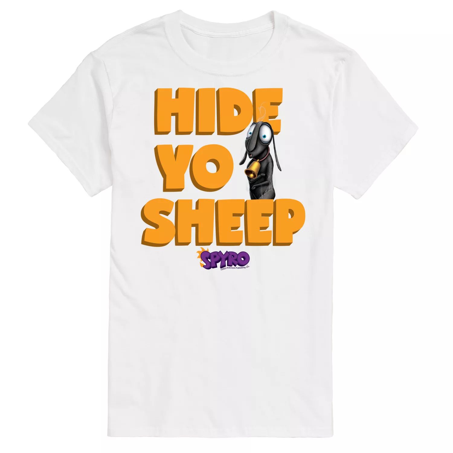 

Мужская футболка Spyro Hide Yo Sheep Licensed Character