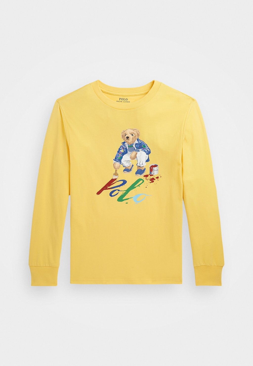 

Рубашка с длинным рукавом Polo Ralph Lauren, цвет chrome yellow