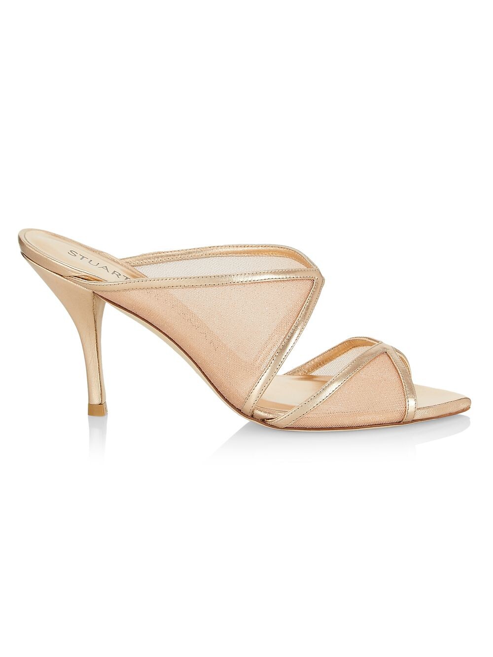 

Мюли PF23 Noche 85 мм Stuart Weitzman, розовый