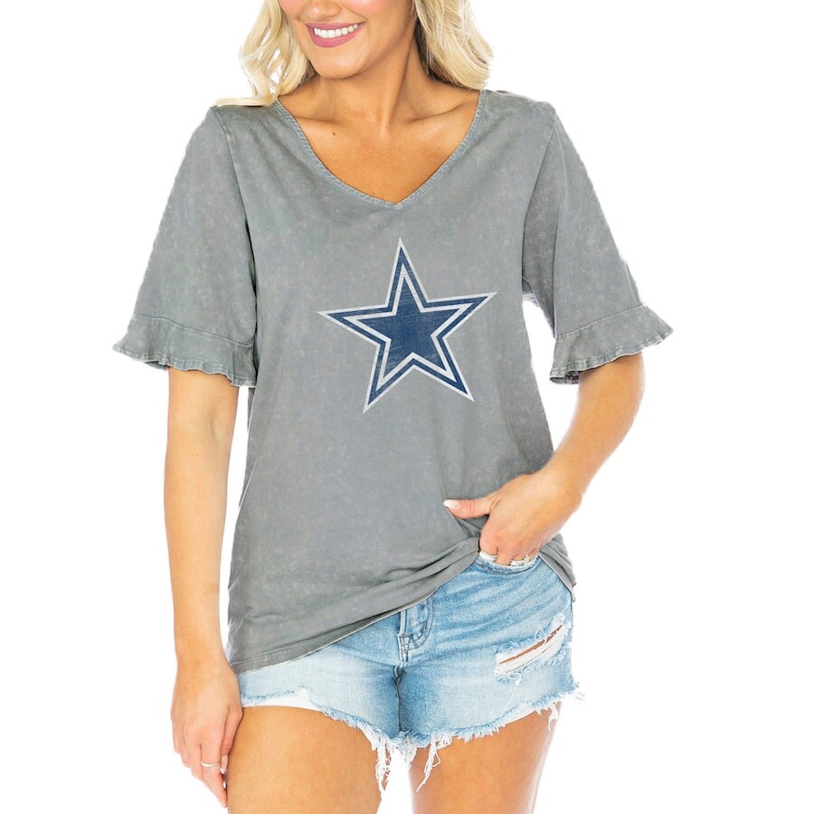 

Футболка с коротким рукавом Gameday Couture Dallas Cowboys, серый